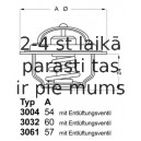 Termostats, Dzesēšanas šķidrums WAHLER 3004.88D1