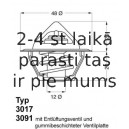 Termostats, Dzesēšanas šķidrums WAHLER 3017.87D2