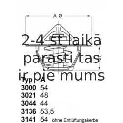 Termostats, Dzesēšanas šķidrums WAHLER 3021.88D50