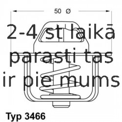 Termostats, Dzesēšanas šķidrums WAHLER 3466.89D