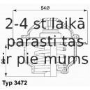 Termostats, Dzesēšanas šķidrums WAHLER 3472.87D