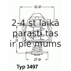 Termostats, Dzesēšanas šķidrums WAHLER 3497.88D