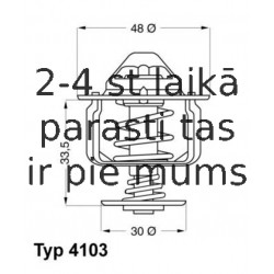 Termostats, Dzesēšanas šķidrums WAHLER 4103.82D