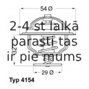 Termostats, Dzesēšanas šķidrums WAHLER 4154.88D