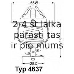 Termostats, Dzesēšanas šķidrums WAHLER 4637.82D