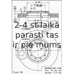 Bremžu diski AP 44026