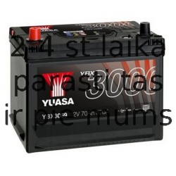 70Ah 570A AKUMUL. YUASA YBX3069 269x174x225+-