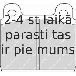 FERODO FDB84 (6), Bremžu kluču komlekts, disku bremze