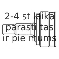 Šarnīru komplekts, Piedziņas vārpsta GSP 844049