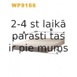 Фильтр, воздух во внутренном пространстве WIX FILTERS WP9166