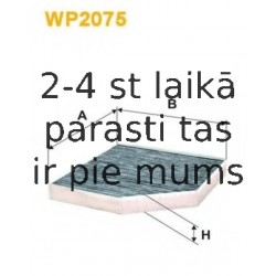 Фильтр, воздух во внутренном пространстве WIX FILTERS WP2075