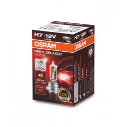 OSRAM NIGHT BREAKER SILVER +100% 12V H7 55W 12V PX26D 64210NBS