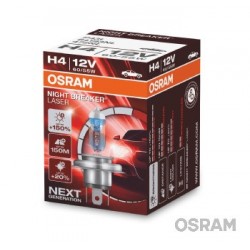 H4 Автолампа OSRAM Night Breaker Laser, 12v, 60/55w, +150% 64193NL