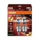 H4 Autospuldze OSRAM Night Breaker 220, 12v, 60/55w, +220% 64193NB220