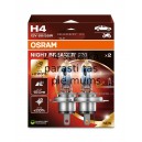 H4 Autospuldze OSRAM Night Breaker 220, 12v, 60/55w, +220% 2gb 64193NB220-2HB